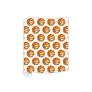 Handpainted Basketballs Paper Table Runner