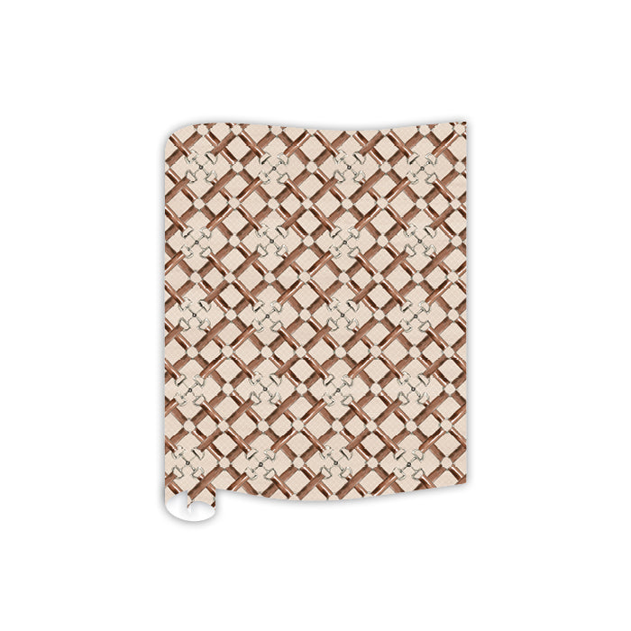 Derby Horse Harness Trellis Paper Table Runner