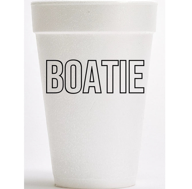 "Boatie" 20 oz Foam Cups