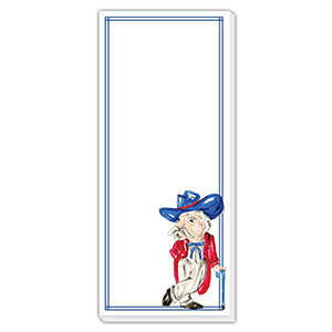 Handpainted Rebel Skinny Notepad