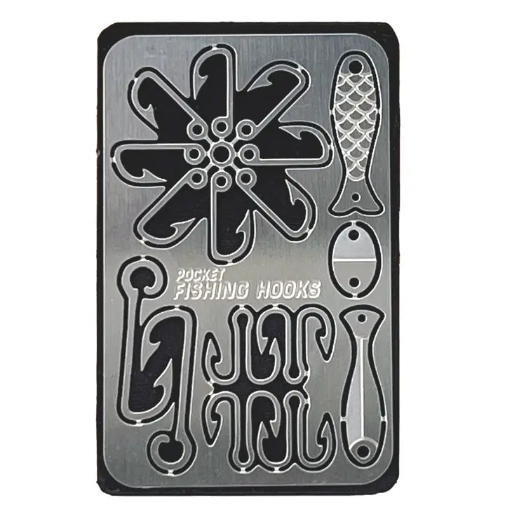 Fishing Hooks Adventure Card