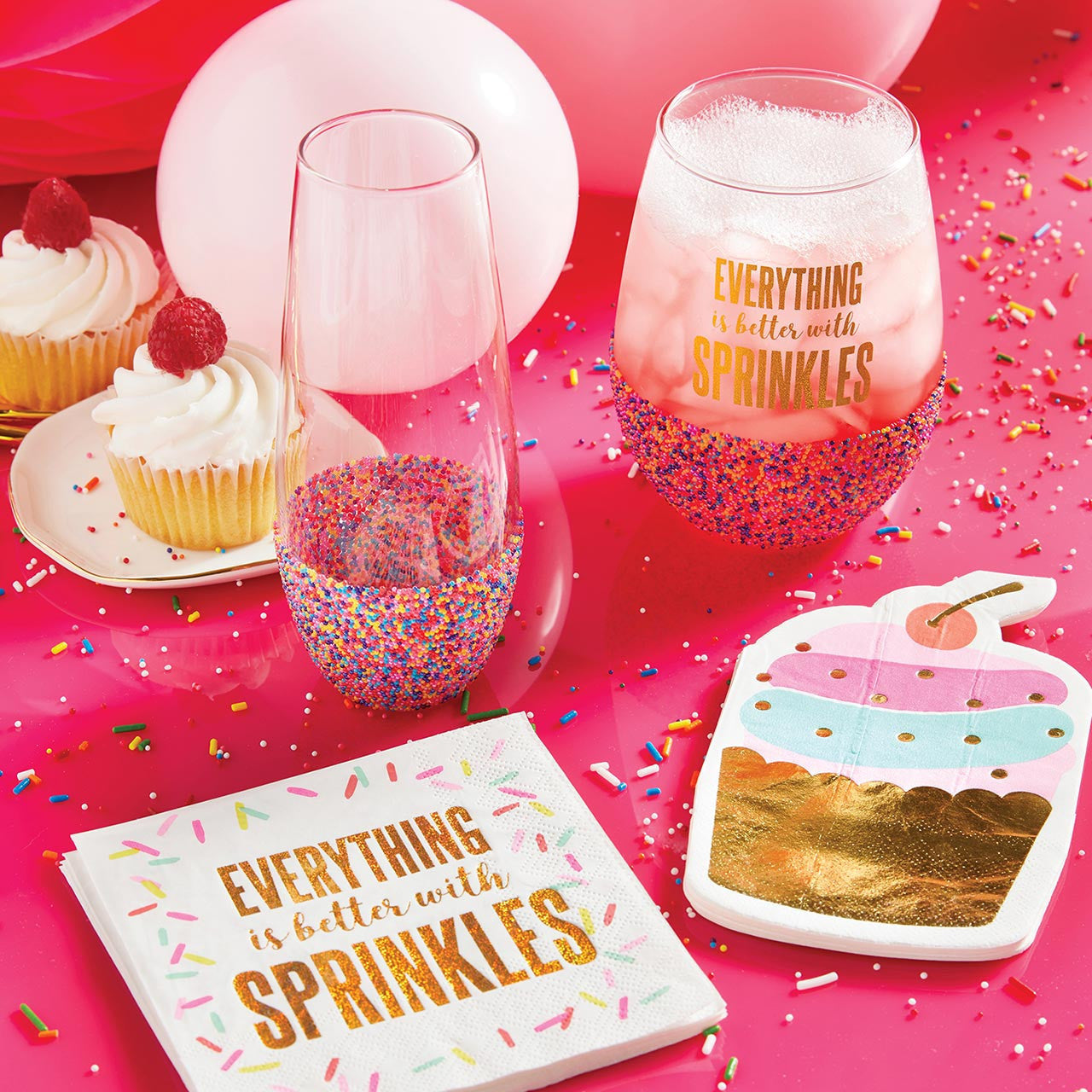 Everything is Better with Sprinkles Cocktail Napkins