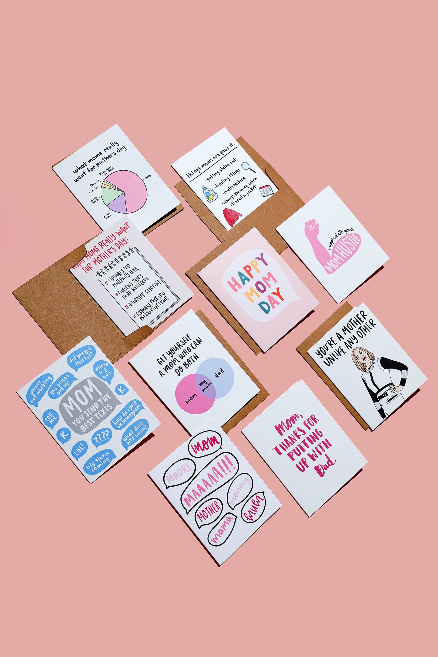 Greeting Card: Mother Unlike Any Other Card