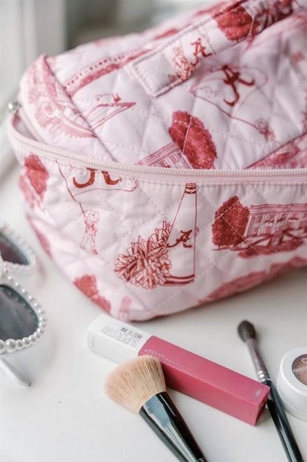 The University of Alabama Make-Up Toiletry Bag