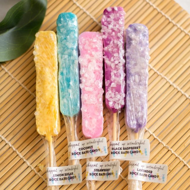 Coconut Bath Rock Candy (Blue)