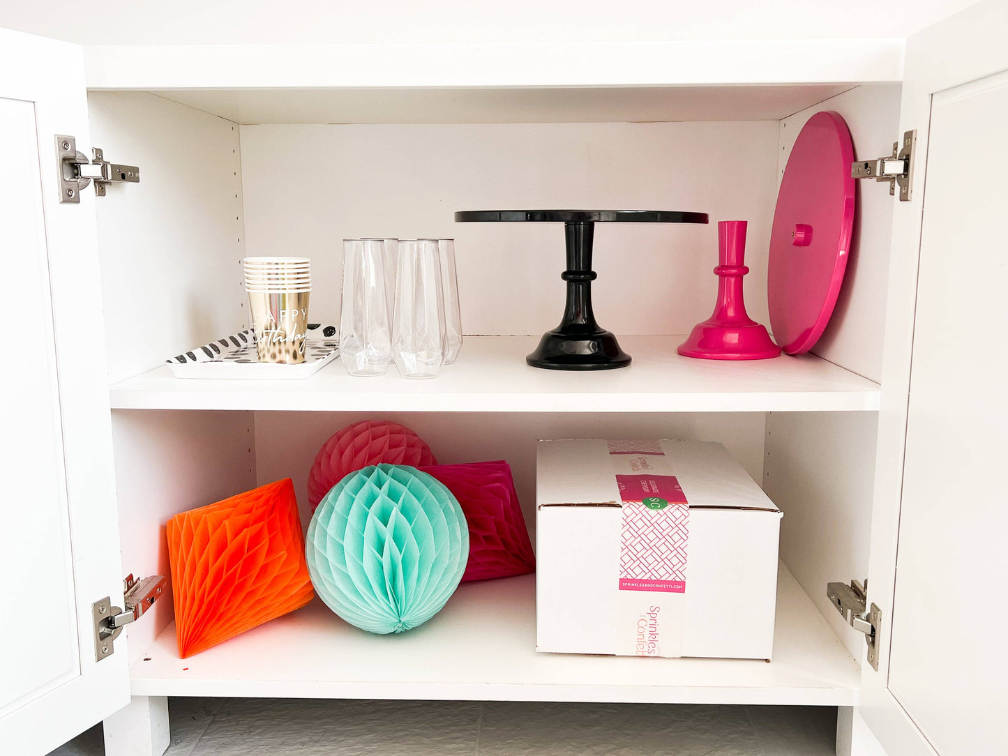 Royal Blue Melamine Cake Stand