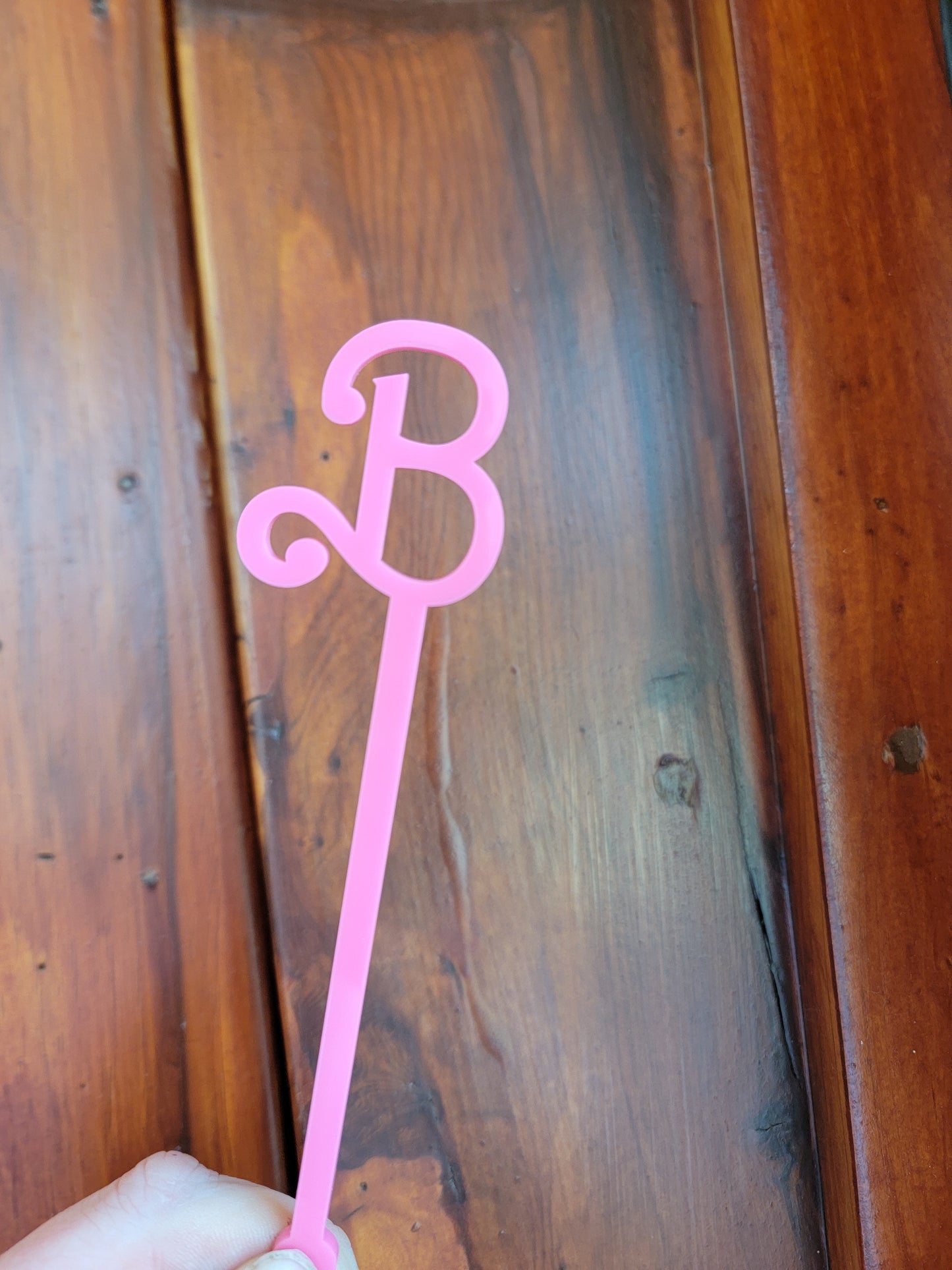 Barbie Inspired Swizzle Sticks