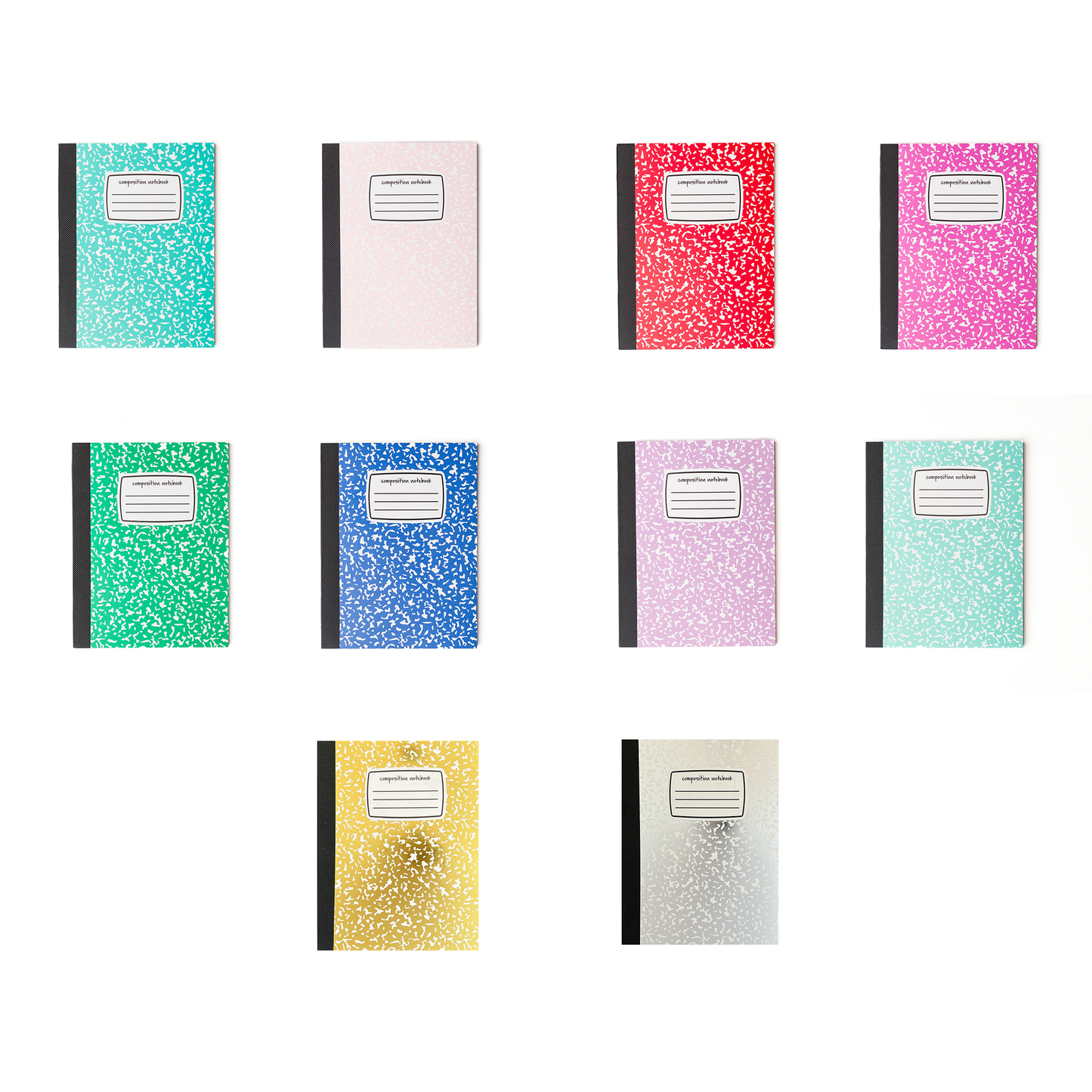 Mini Composition Notebooks (Multiple Colors Available)