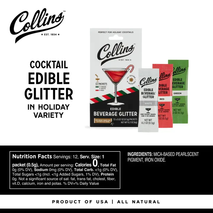 Cocktail Glitter Holiday Variety