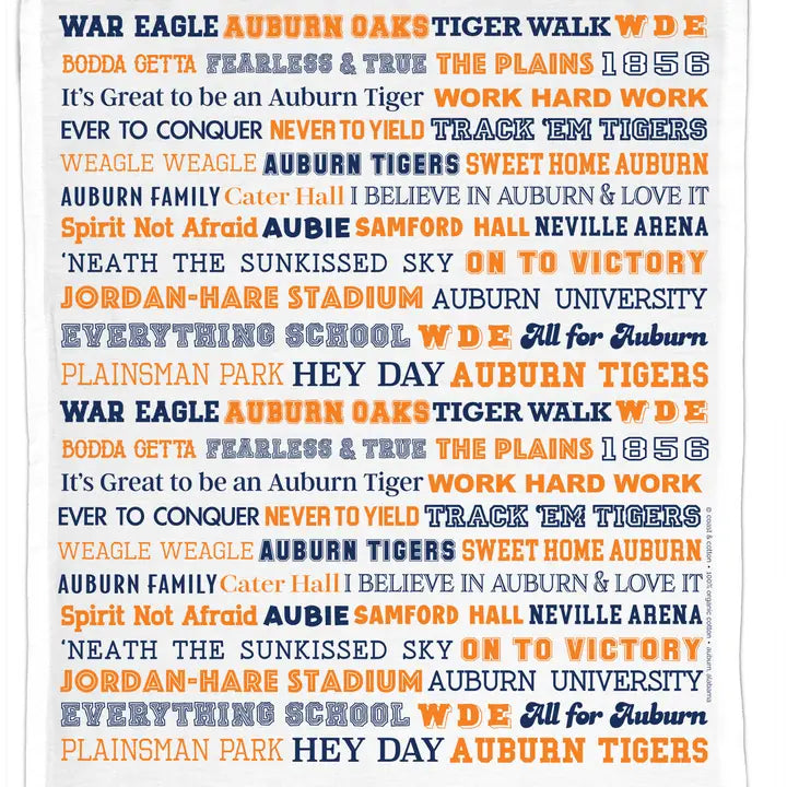 Auburn Phrases Licensed Tea Towel