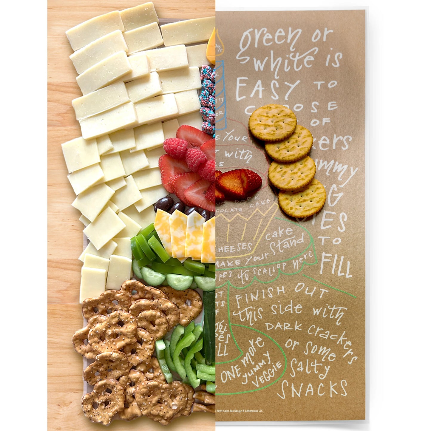 Reusable Charcuterie Cheat Sheet | Cupcake