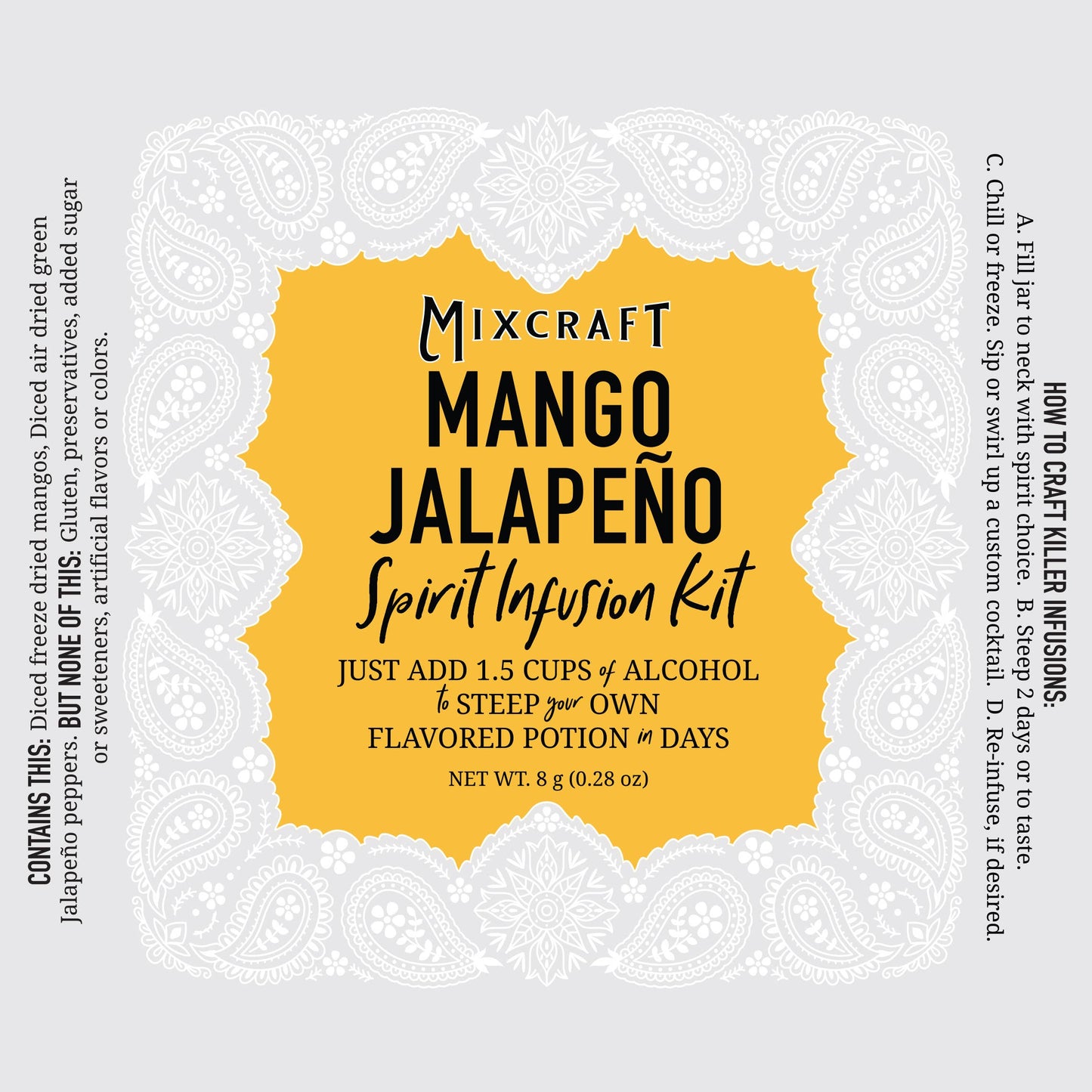 Mango Jalapeño Spirit Infusion Kit