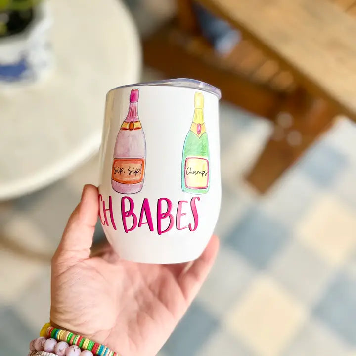 Brunch Babes 12 oz Wine Tumbler