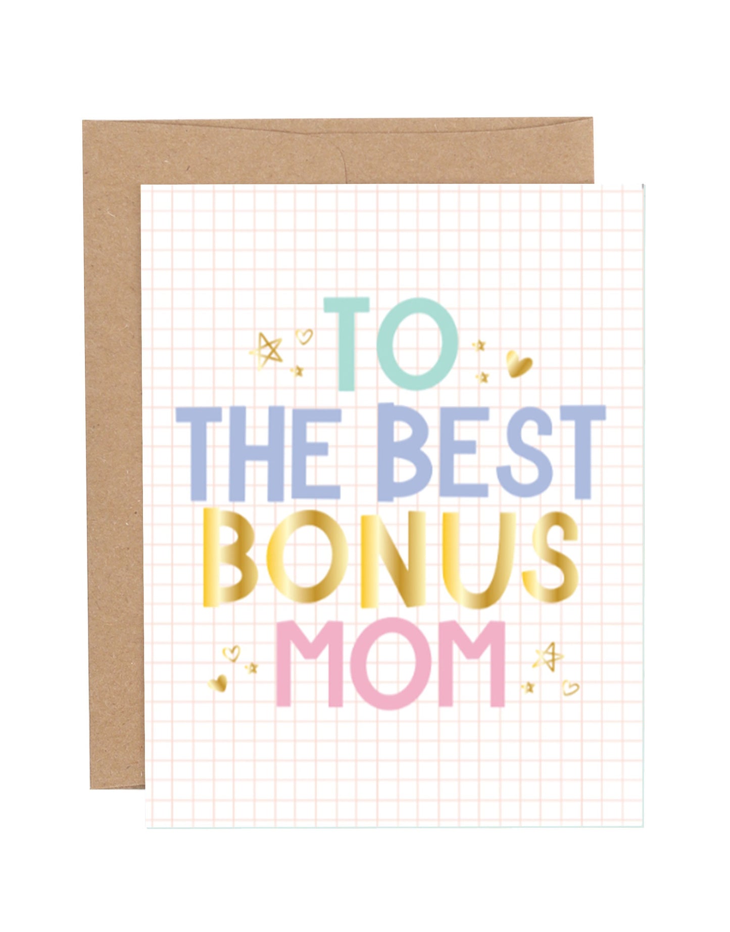 Best Bonus Mom Mother's Day Greeting Card
