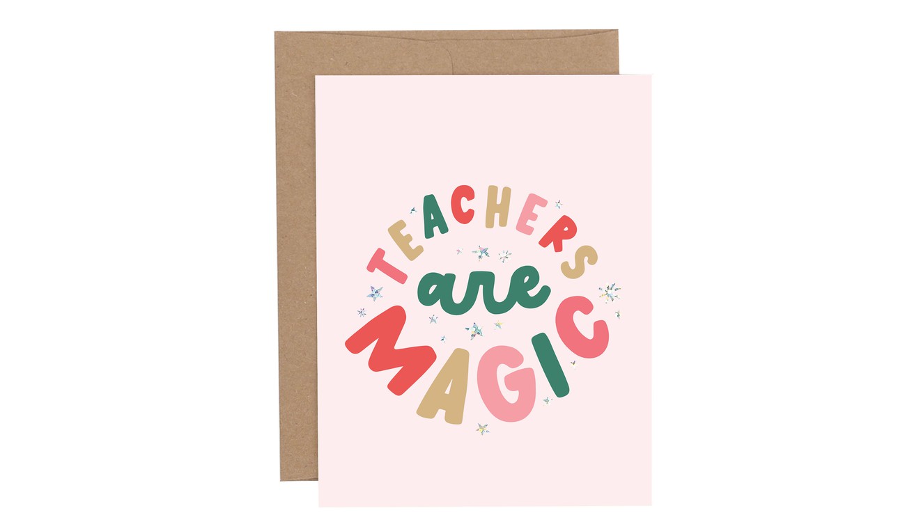Teachers are Magic Greeting Card