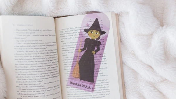 Wicked Witch Transparent Bookmark