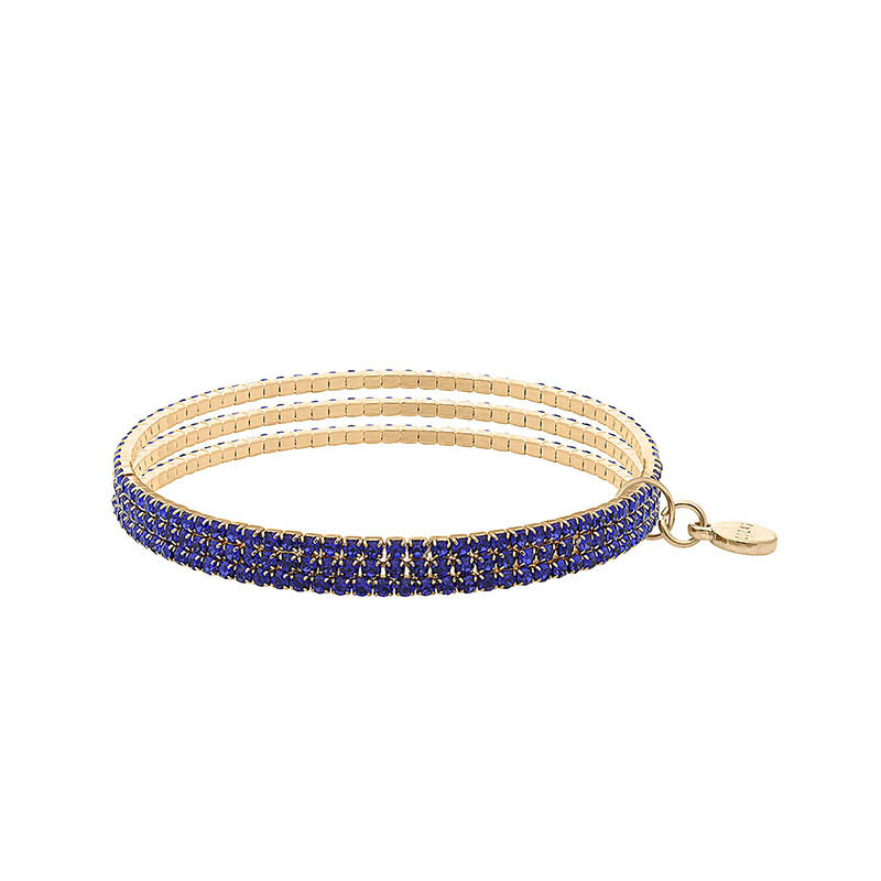 Hanson Bracelet Set: Azure/Gold