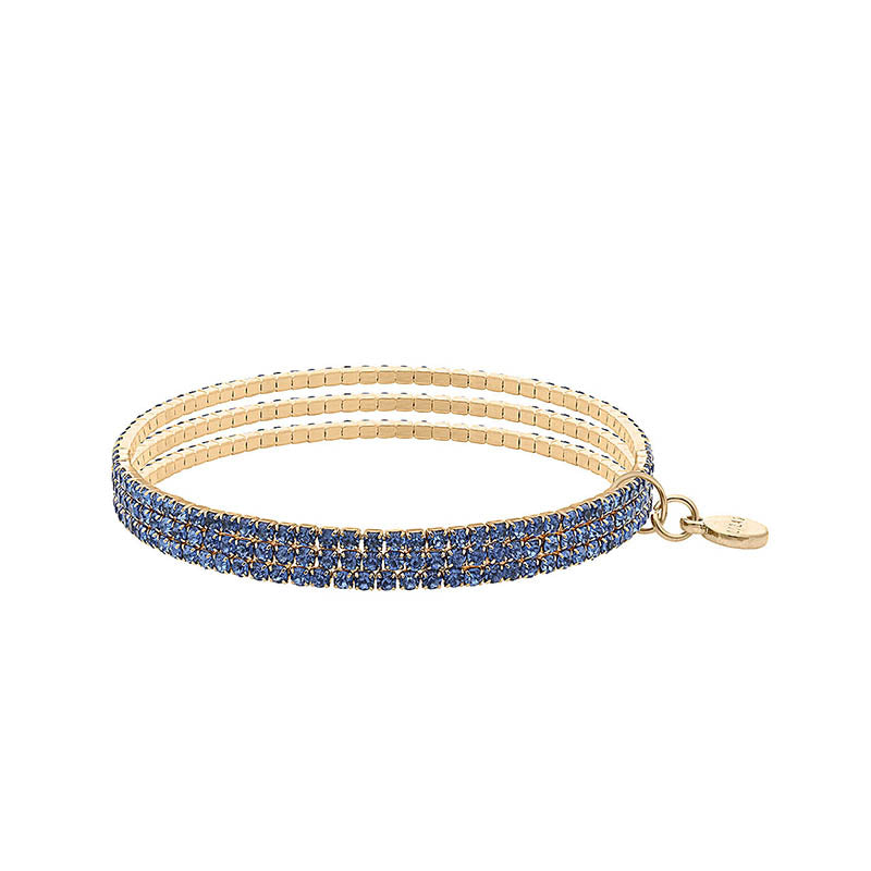 Hanson Bracelet Set: Denim/Gold