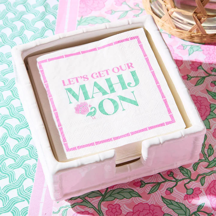 Let's Get Our Mahj On Cocktail Napkins