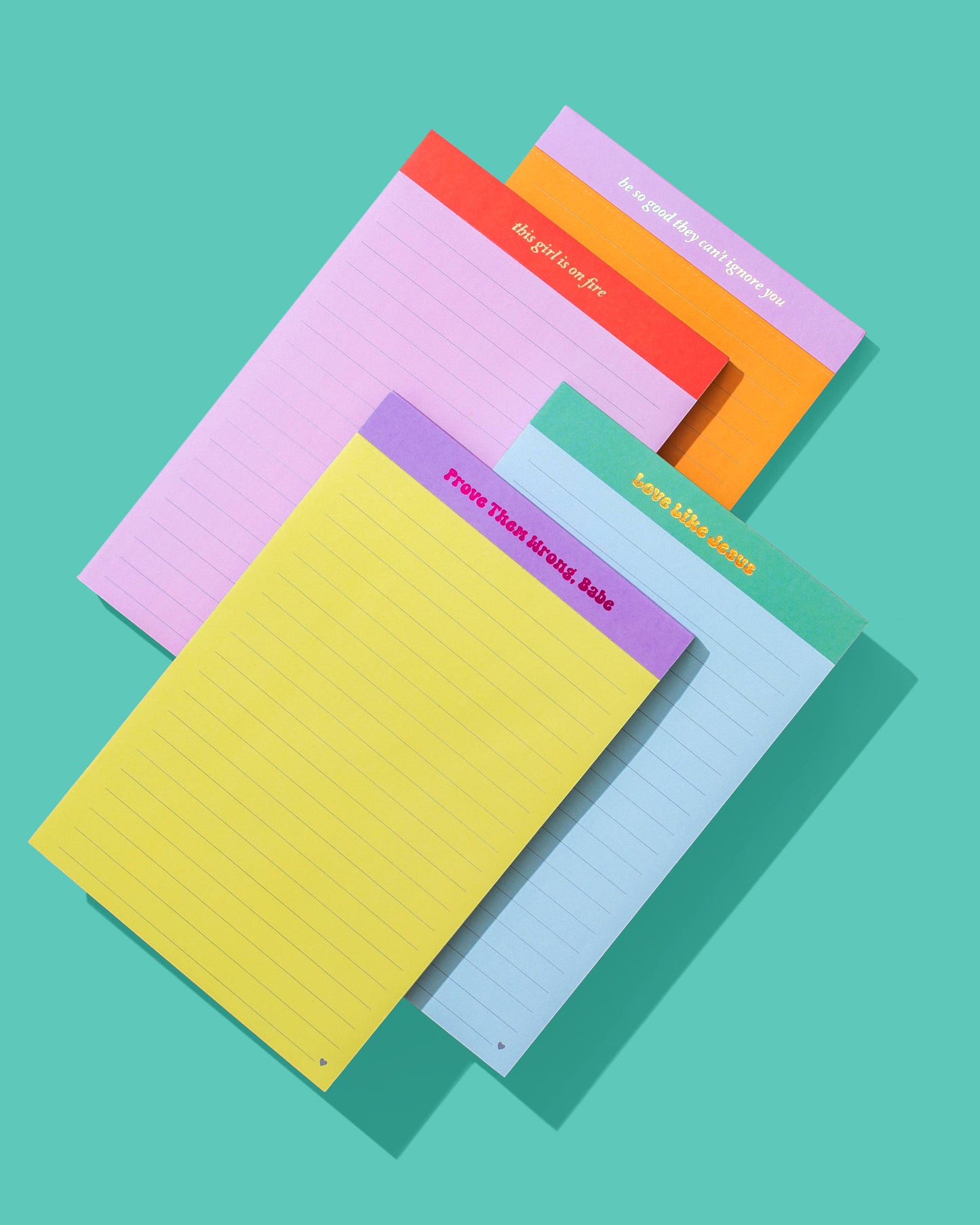 List Pad: "This Girl is on Fire"