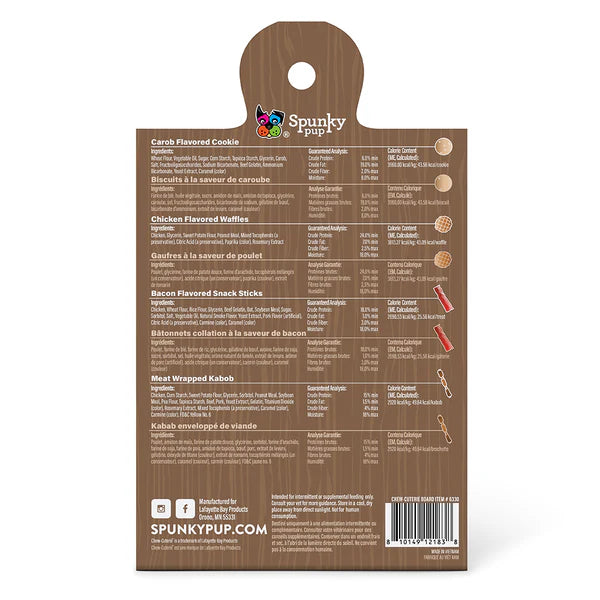 Meaty Medley Chew-Cuterie Board Dog Treats