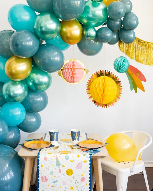 Hanging Honeycomb Planets Set