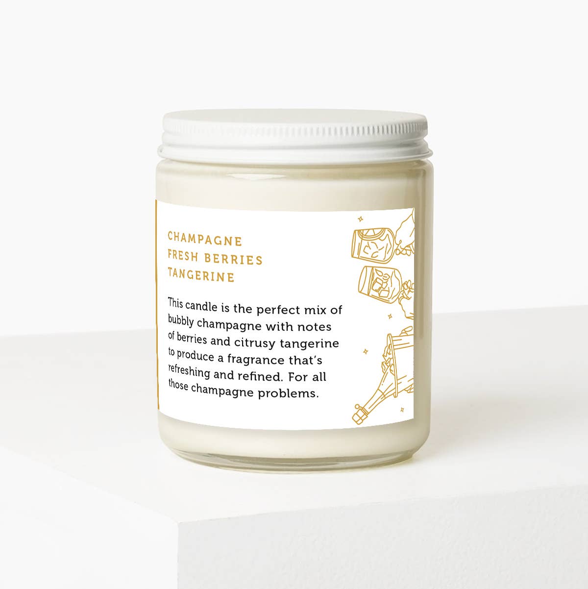 Champagne Problems Candle (8oz Jar)