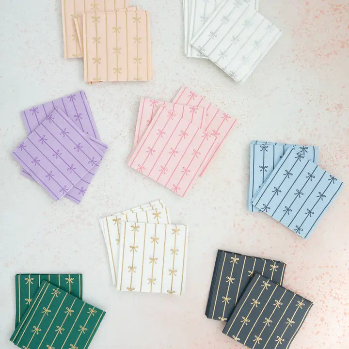 Le Lilac Signature Bow Small Napkins