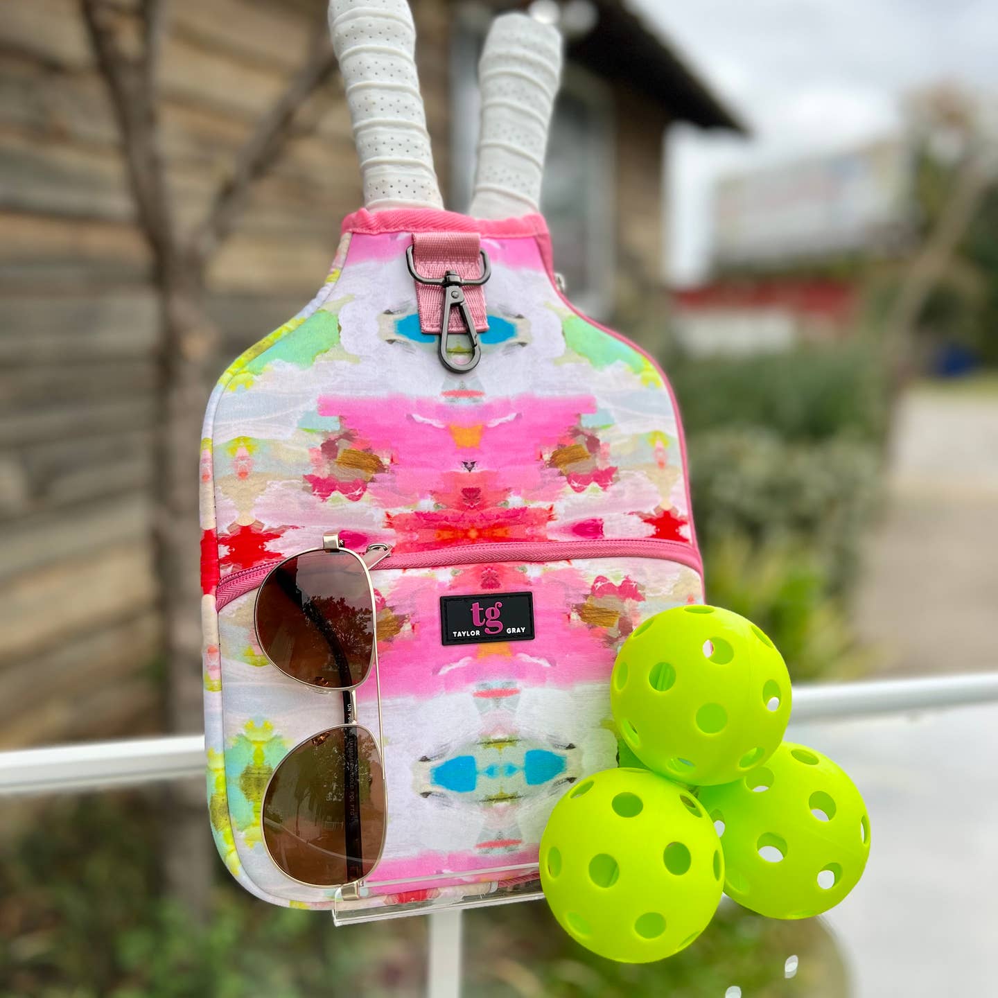 Laura Park "Giverny" Pickleball Paddle Cover