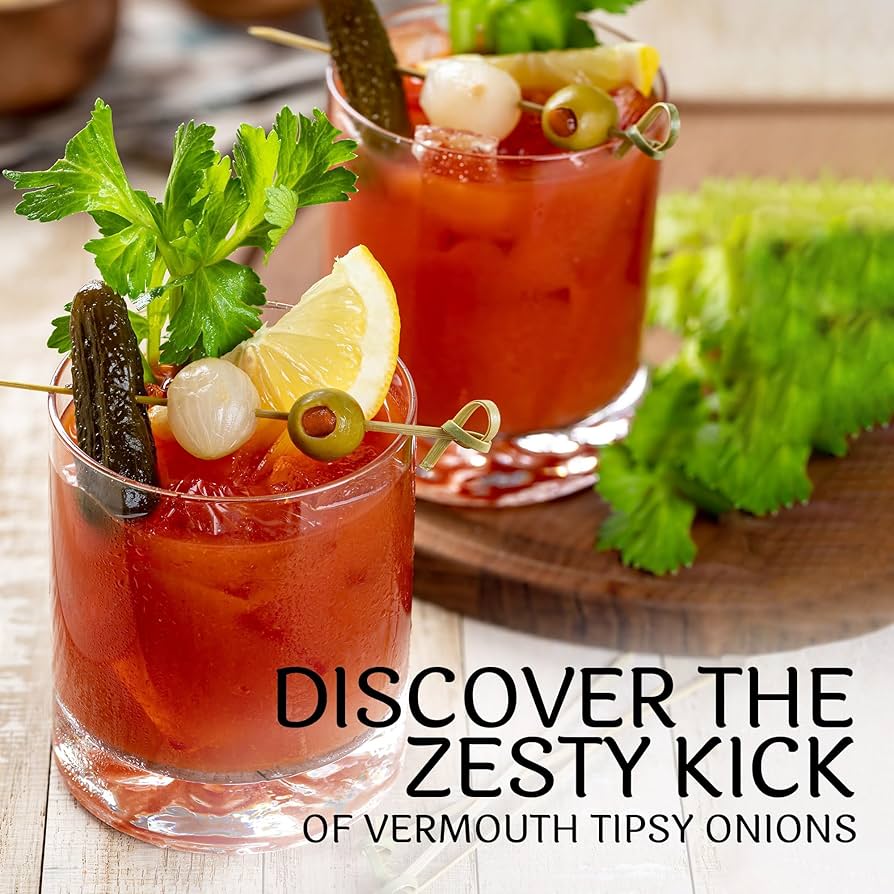 Vermouth Tipsy Onions (5 oz)