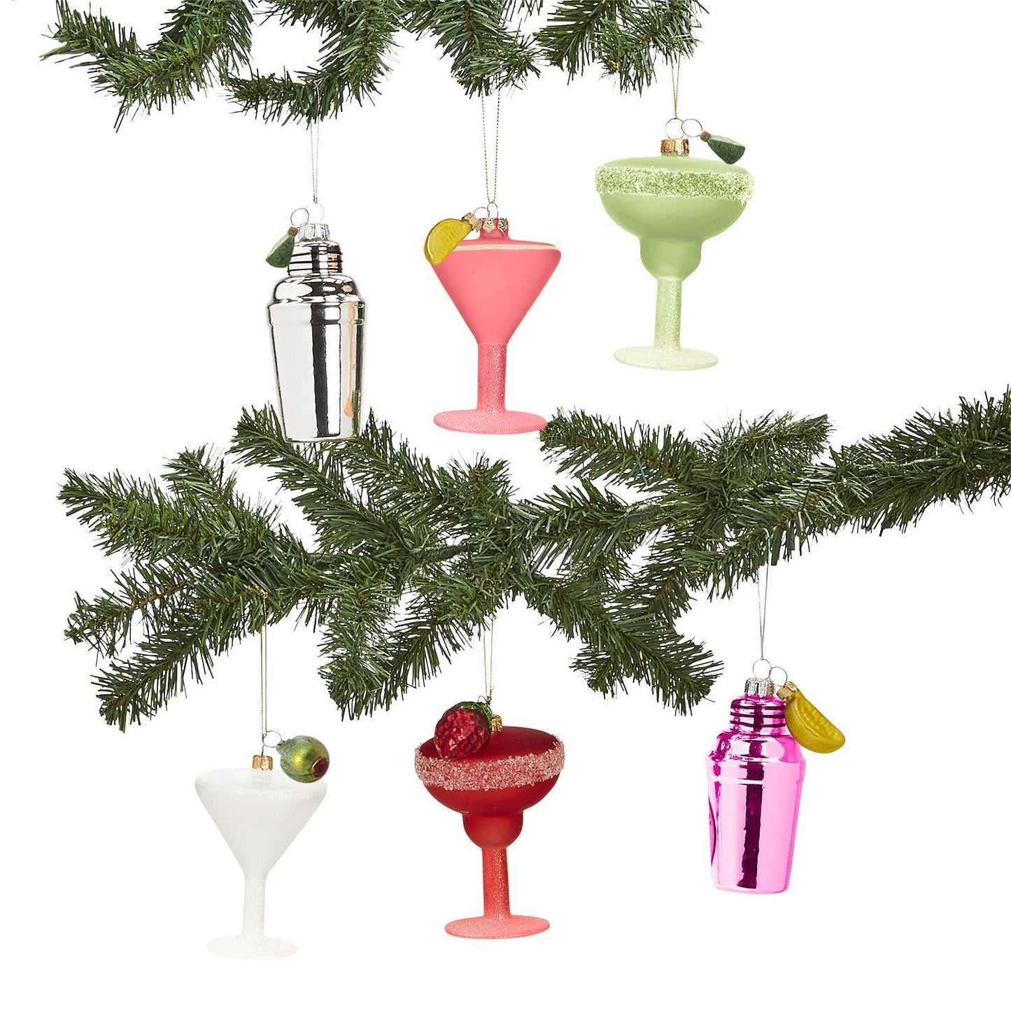 Cocktail Hour Ornament (Multiple Style Options)