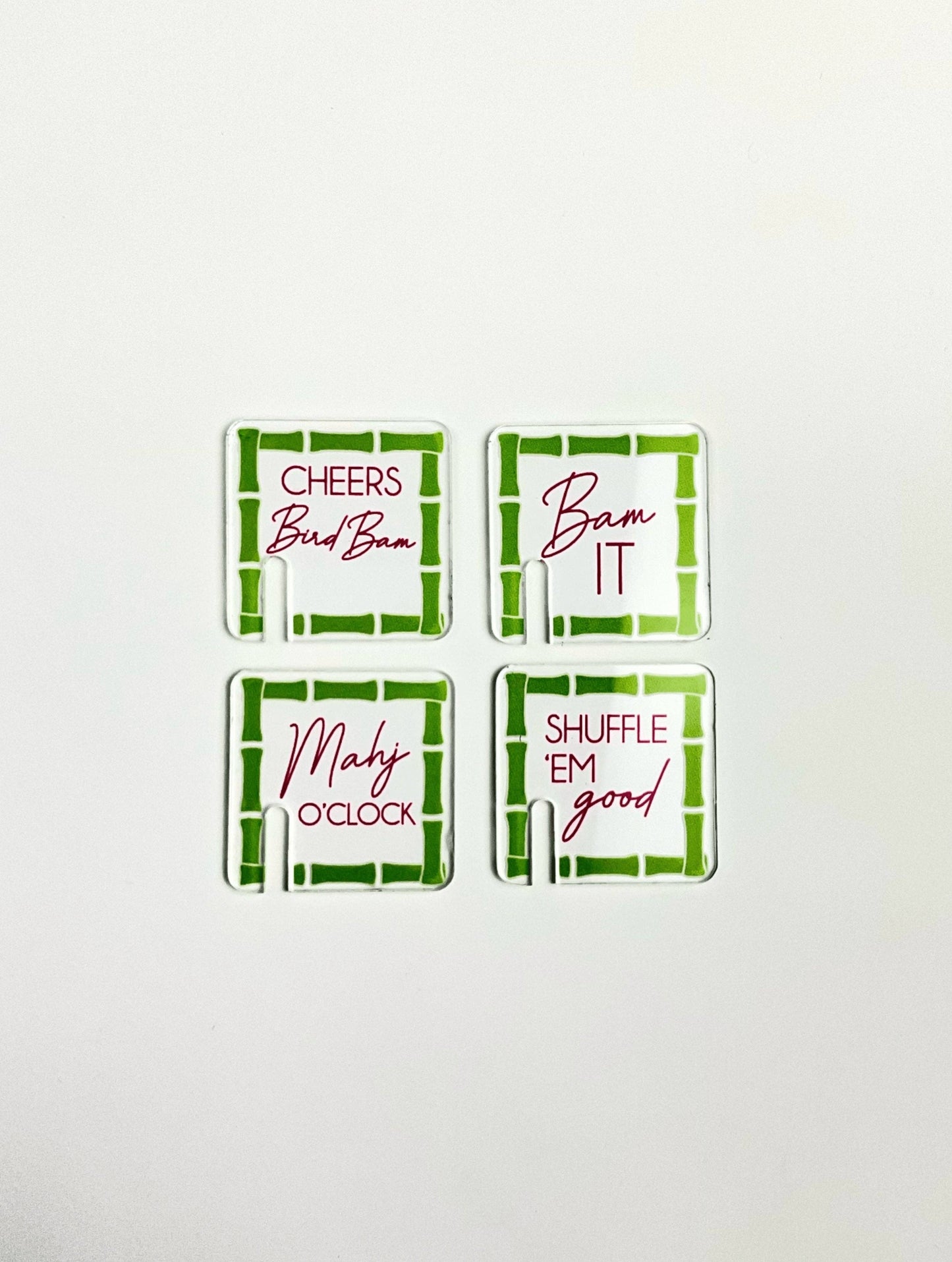 Bam Cocktail Markers (Set of 4)