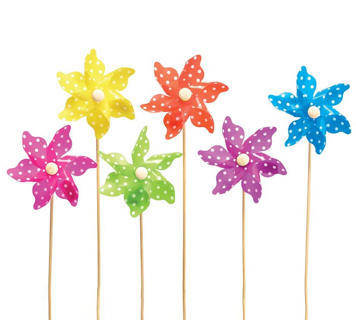 Polka Dot Pinwheel (Multiple Colors Available)