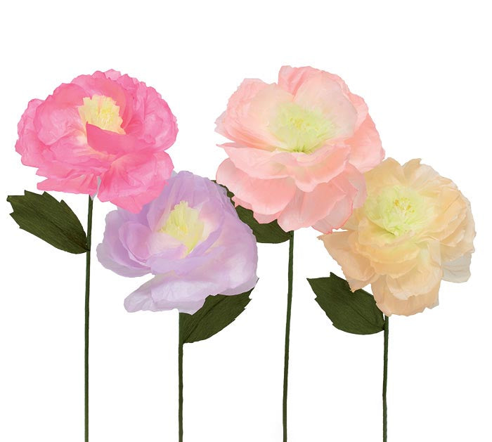 Single Bloom Paper Flowers (Multiple Colors Available)