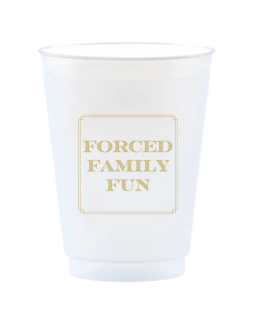 Forced Family Fun Resusable Frost Flex Cups