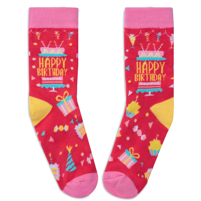 Happy Birthday Kids Crew Socks