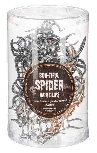 Boo-tiful Spider Hair Clip (Multiple Color Options)