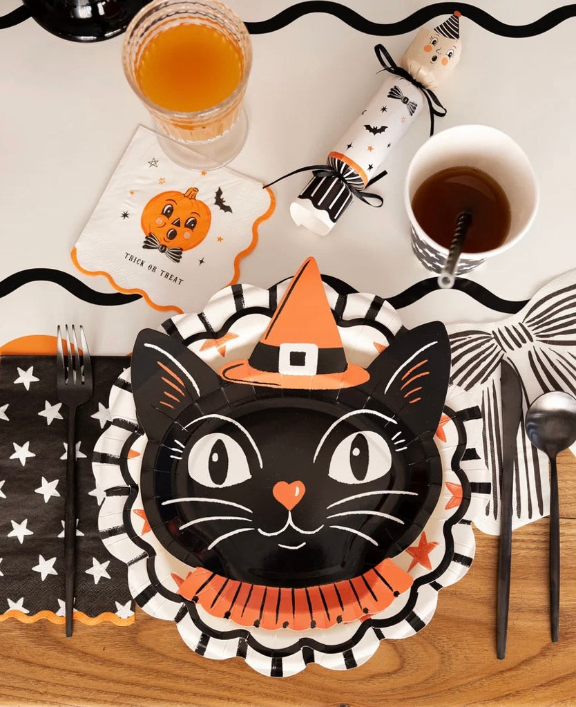 Vintage Halloween Cocktail Napkin Set