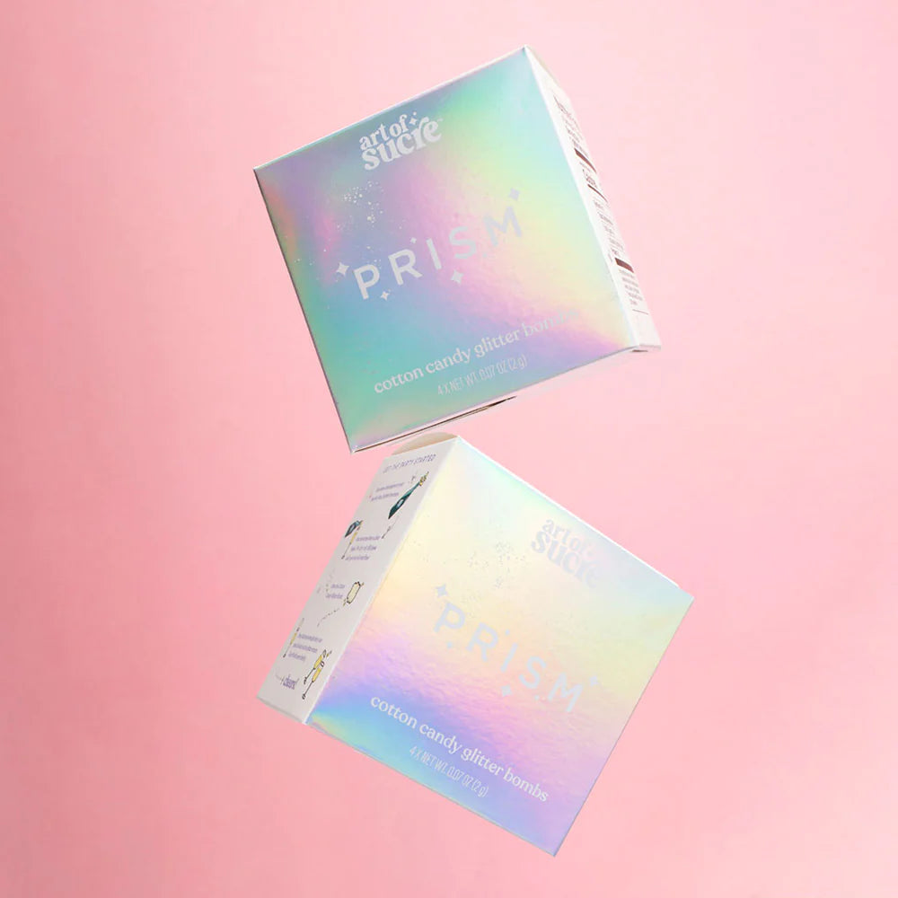 Prism Cotton Candy Glitter Bombs