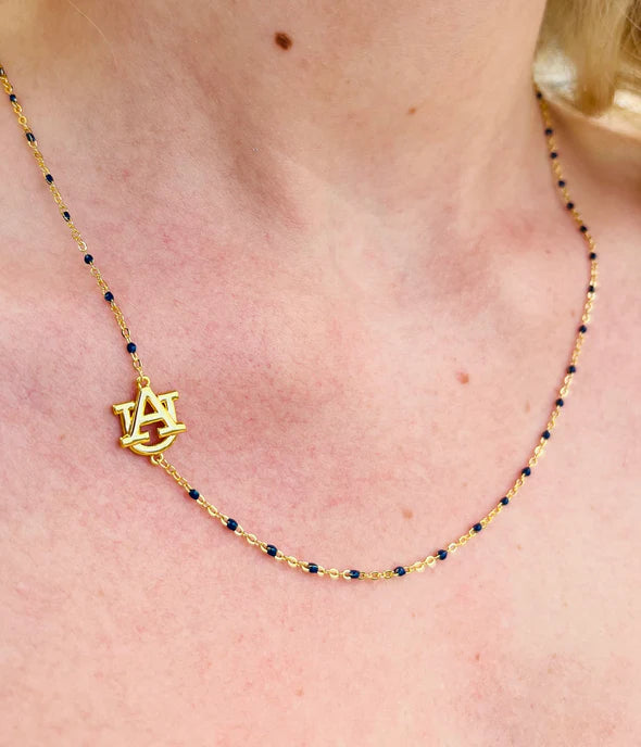 Auburn University Side Necklace