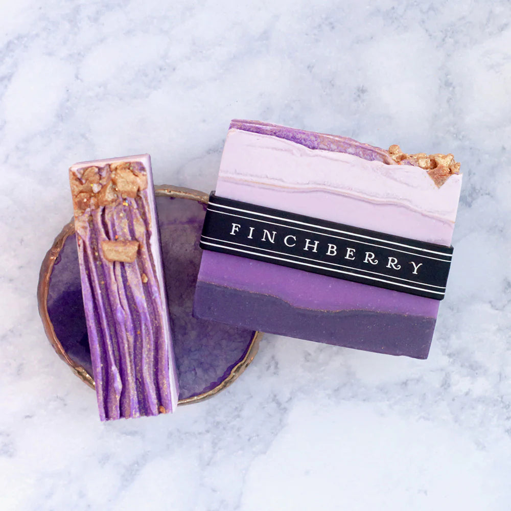 "Amethyst" Handcrafted Vegan Soap Bar