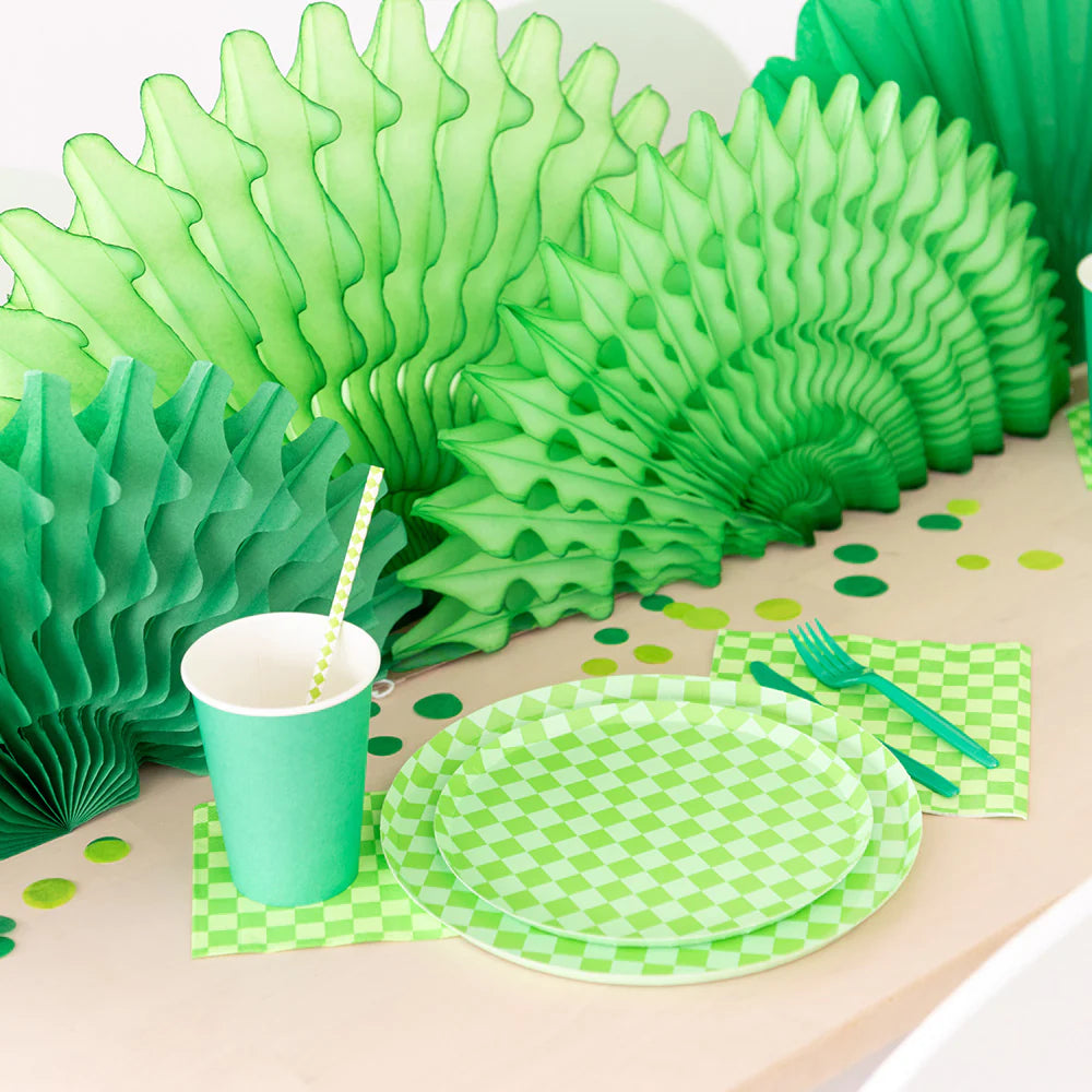 Large Napkins: Check It! Lime