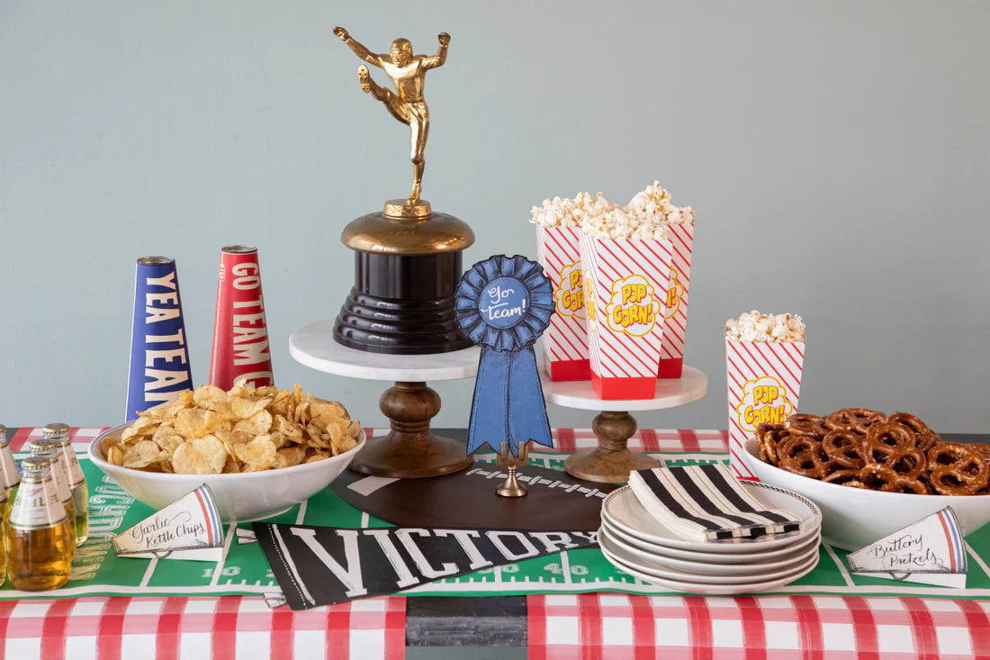Paper Table Runner: Touchdown