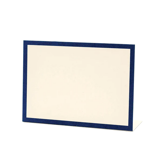 Navy Frame Place Cards