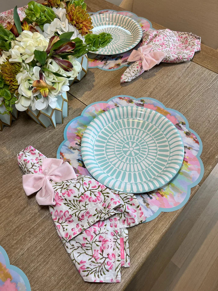 Light Blue Dinner Plates