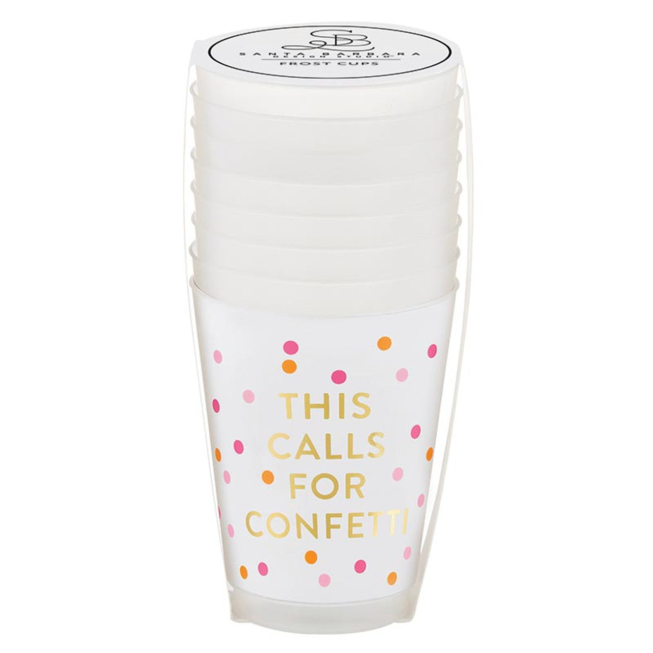 This Calls for Confetti Frost Flex Cups