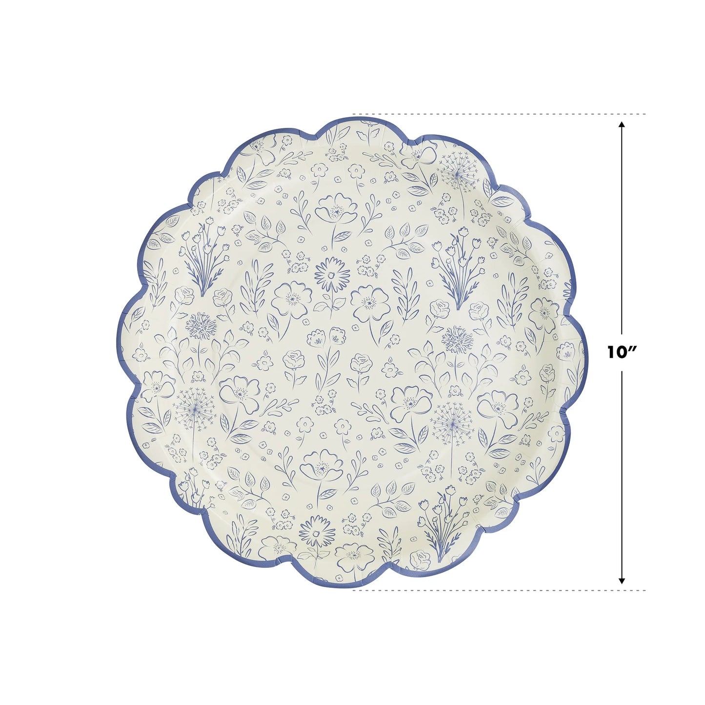 Pembroke Blue Floral 10" Plate