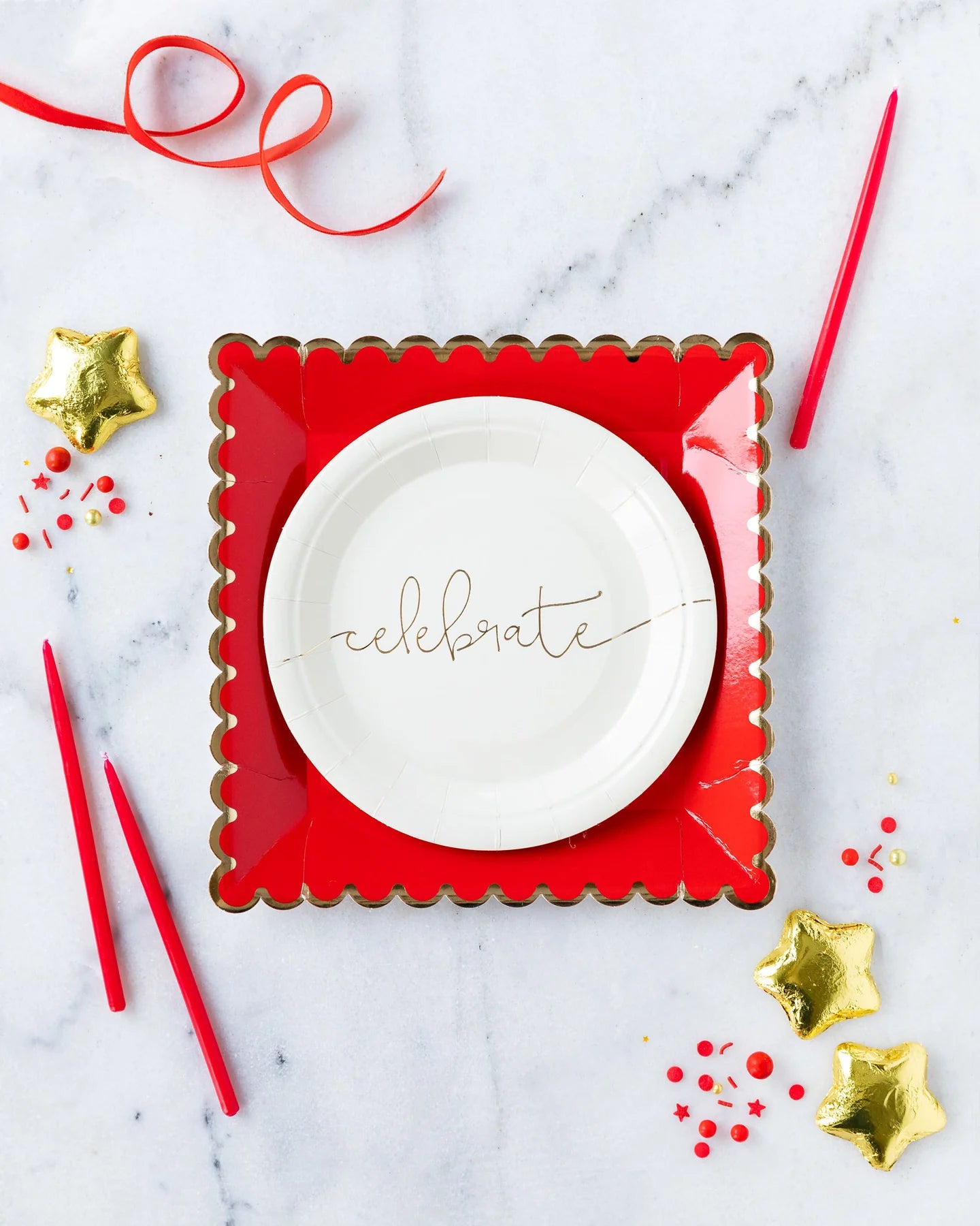 Celebrate 7" Round Plates