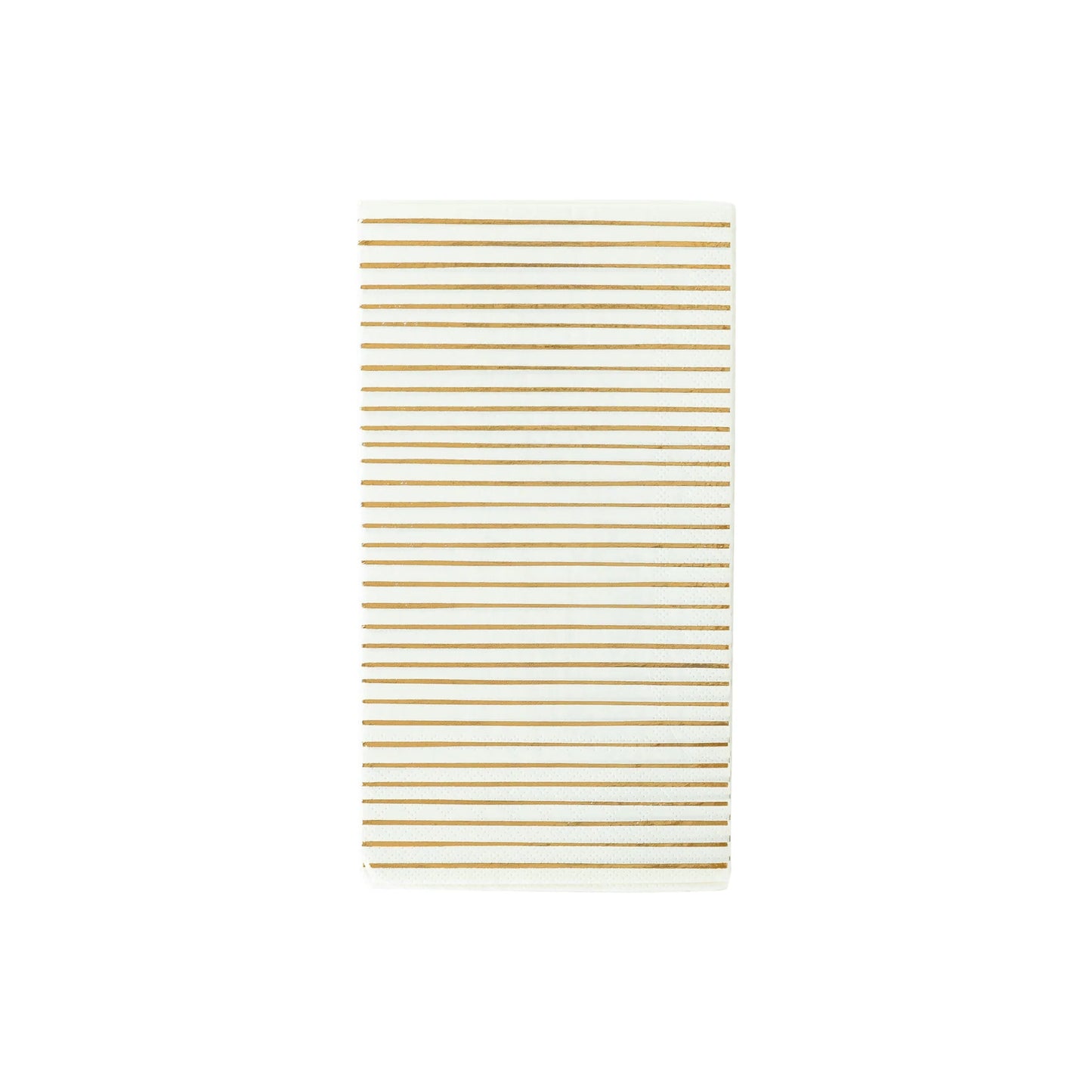 Gold Stripe Dinner Napkin