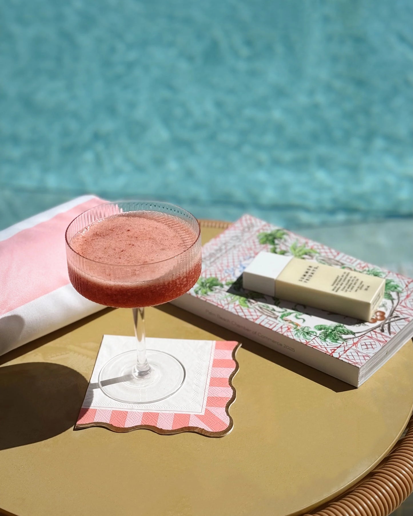 Palm Beach Cabana Stripe Cocktail Napkins